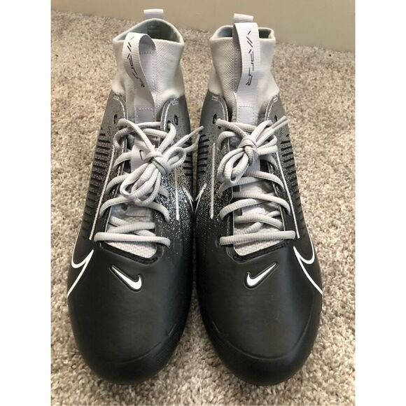 Nike Vapor Edge Pro 360 2 Men’s Football Cleats Metallic Silver Black Size 14 main image 5